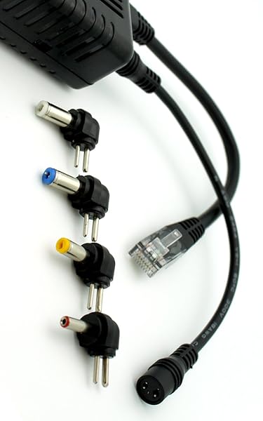 Amcrest Amcrest Active PoE Splitter Adapter - IEEE 802.3af, 100m Range, 5V/12V Output for Reliable Power Supply - View 4 of 6