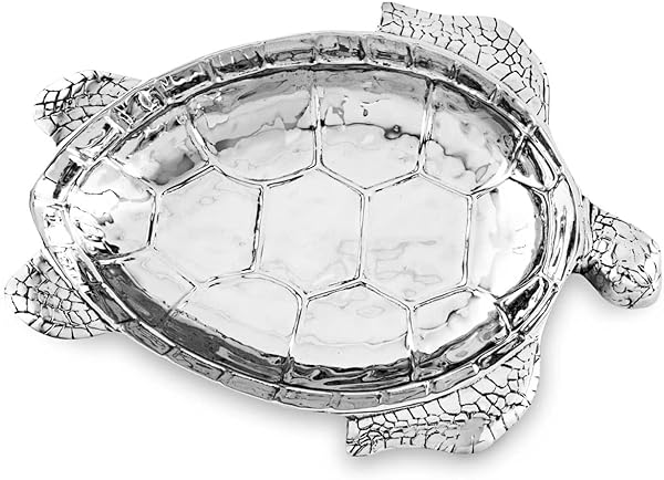 Beatriz Ball Beatriz Ball Large Ocean Turtle Bowl Elegant Serveware for Entertaining and Home Decor