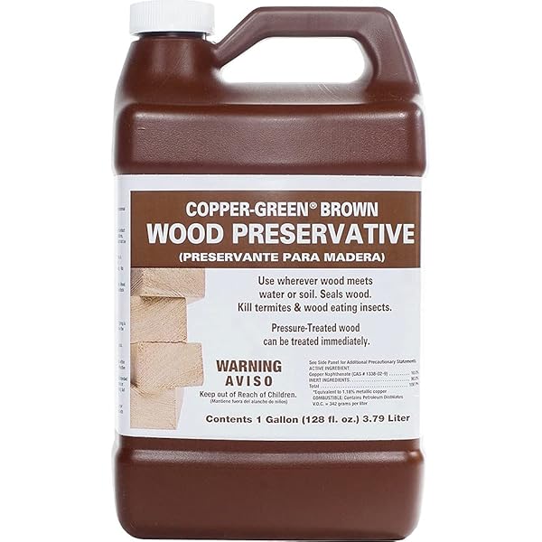 Green Products Inc. Buy Green Products 33001 Copper Brown Wood Preservative - Eco-Friendly Protection for Your Wood