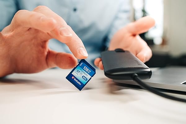 Verbatim Verbatim 128GB Premium SDXC Memory Card - UHS-I V10 U1 Class 10 for Fast Data Transfer - View 3 of 4