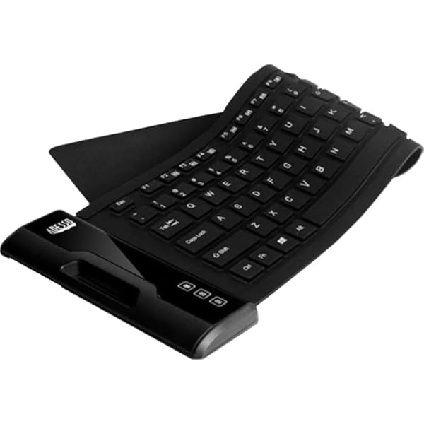 Adesso Adesso SlimTouch 232: Antimicrobial Waterproof Flexible Keyboard for Windows 8/7/Vista/XP/2000 - Buy Now! - View 5 of 10