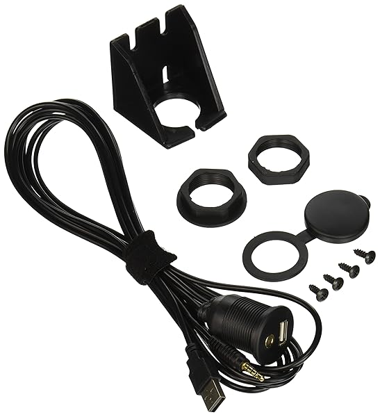 Xtenzi Xtenzi 2M USB & 3.5mm AUX Extension Cable for Car, Bike & Boat - Flush Mount Solution