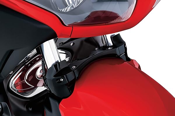 Kuryakyn Upgrade Your Honda Gold Wing GL1800: Kuryakyn 7349 Front End Fork Brace Gen 2 in Gloss Black - View 3 of 5