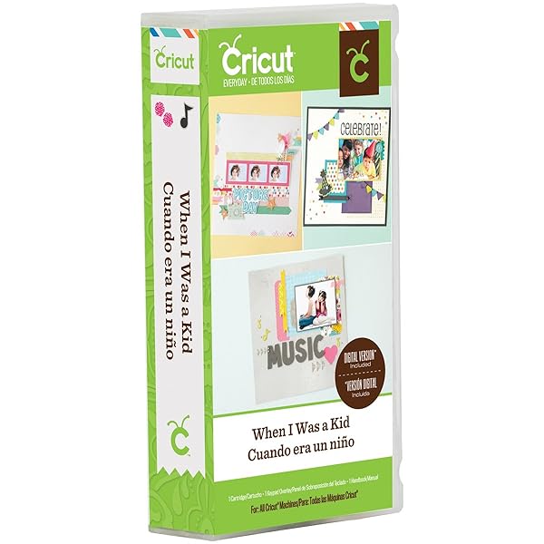 Cricut Unlock Creativity: Cricut When I Was A Kid Cartridge for Fun DIY Projects - View 5 of 10