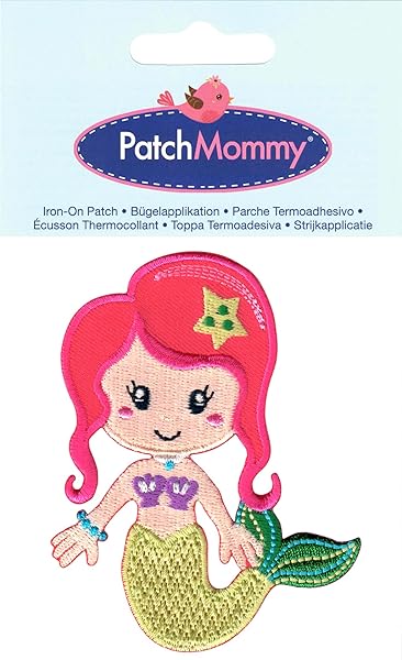 PatchMommy PatchMommy Mermaid Patch - Fun Iron-On/Sew-On Appliques for Kids & Children - View 4 of 5