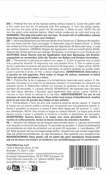 PatchMommy PatchMommy Mermaid Patch - Fun Iron-On/Sew-On Appliques for Kids & Children - View 5 of 5