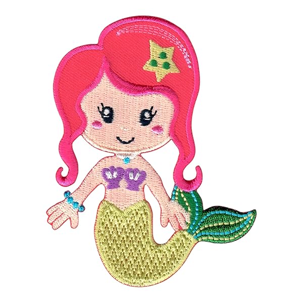 PatchMommy PatchMommy Mermaid Patch - Fun Iron-On/Sew-On Appliques for Kids & Children - View 2 of 5
