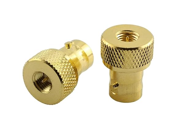 DHT Electronics Buy DHT Electronics 2pcs RF Coaxial Adapter SMA Male to BNC Female - Gold-Plated Quality