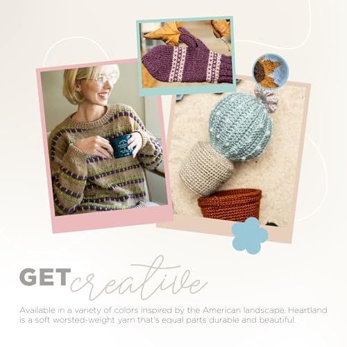 Lion Brand Yarn Lion Brand Yarn Heartland Yarn Yosemite Worsted Weight Ideal for Knitting Crocheting and Crafting 1 Pack - View 6 of 9