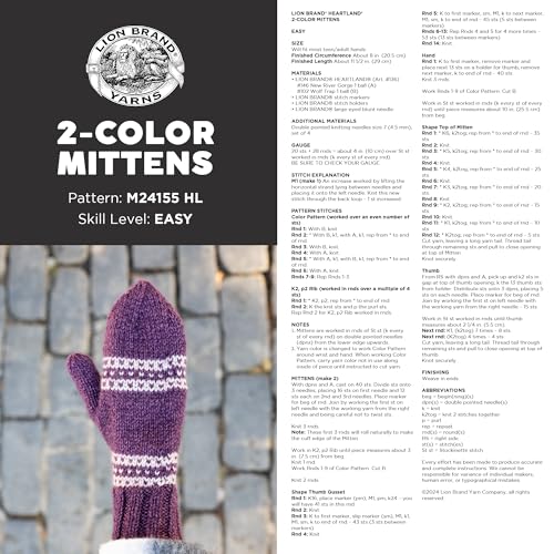 Lion Brand Yarn Lion Brand Yarn Heartland Yarn Yosemite Worsted Weight Ideal for Knitting Crocheting and Crafting 1 Pack - View 9 of 9