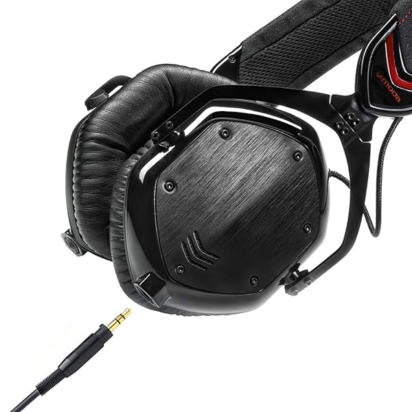 V-Moda V-MODA Coilpro Extended Cable (Black) - Premium Audio Quality & Durability for Headphones - View 3 of 5