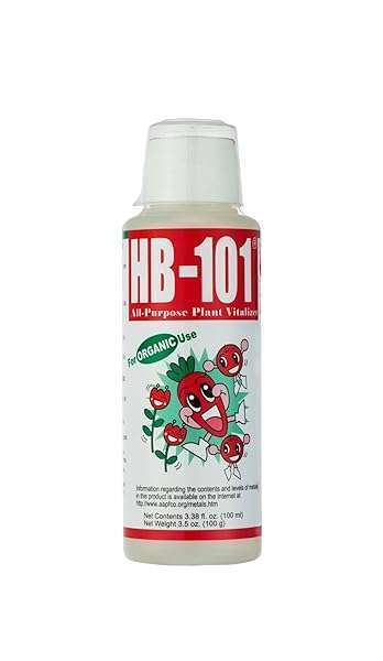 HB-101 HB-101 All-Purpose Plant Vitalizer 3.38 oz - Boost Plant Growth & Health Naturally