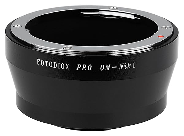 Fotodiox Pro Lens Mount Adapter: Olympus OM Zuiko to Nikon 1 Camera Body