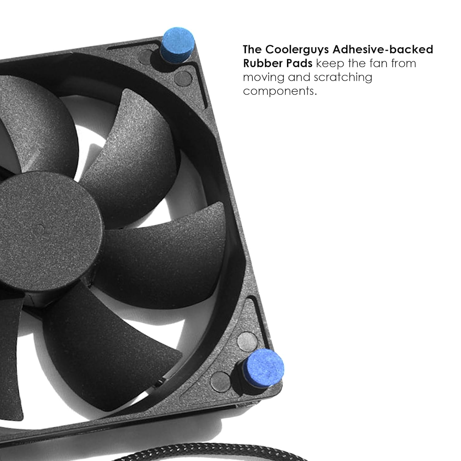 coolerguys Coolerguys Quiet AC Powered 120mm Receiver Component Cooling Fan Kits for Efficient Heat Management - View 2 of 3
