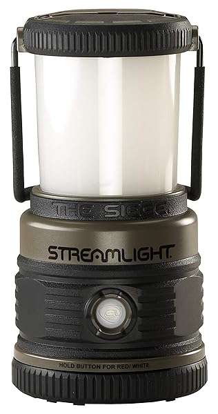 Streamlight Streamlight 44931 Siege: 540-Lumen Compact D Alkaline Lantern & Flashlight Combo in Coyote - Perfect for Outdoor Adventures