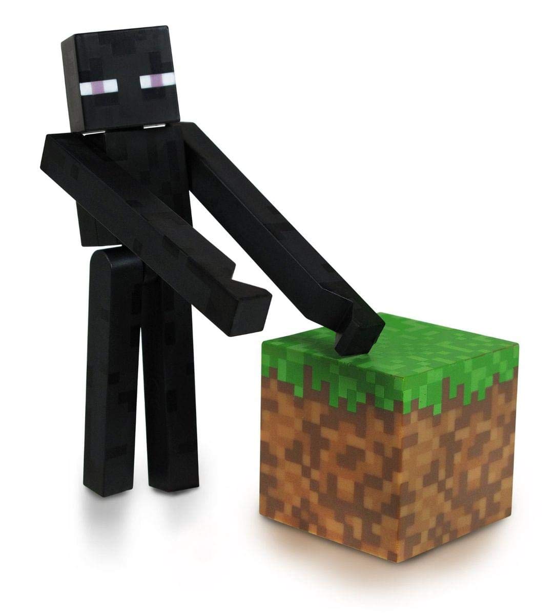 Minecraft Core Enderman Figure Pack Collectible Toys for Kids and Fans Perfect for Play and Display