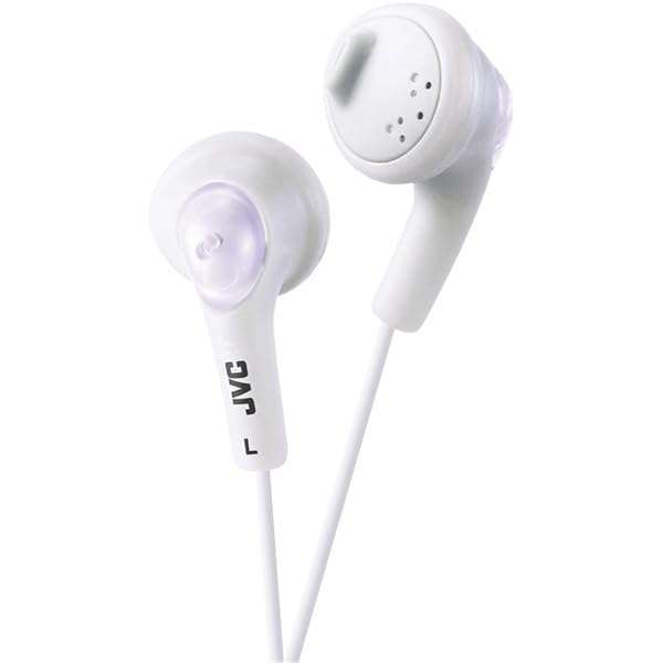 JVC JVC HAF160W Gumy Ear Bud Headphones in White - Affordable Quality Sound - View 2 of 6