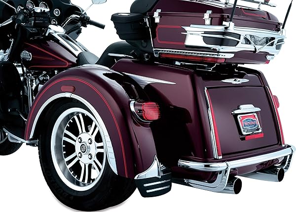 Kuryakyn Enhance Your Ride: Kuryakyn 7274 Chrome Side Body Accents for 2011-19 Harley-Davidson Trikes - View 4 of 5
