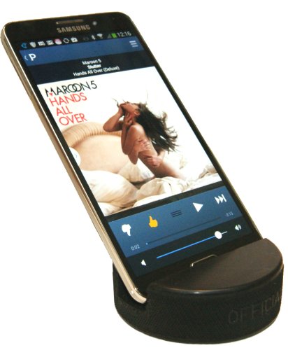 PUCKUPS PUCKUPS Original Indestructible Hockey Puck Cell Phone Stand Universal Smartphone Holder Compatible with iPhone Samsung Google LG - View 3 of 9