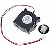Caryshop 12V Brushless DC Cooling Blower Fan 40x40x20mm 4800 RPM 20 CFM Quiet Desktop Computer Fan