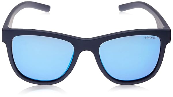 Polaroid Shop Polaroid Kids' PLD 8018/S Rectangular Sunglasses - Gray Polarized Mirrored, 47mm, Perfect for Summer Fun! - View 3 of 5