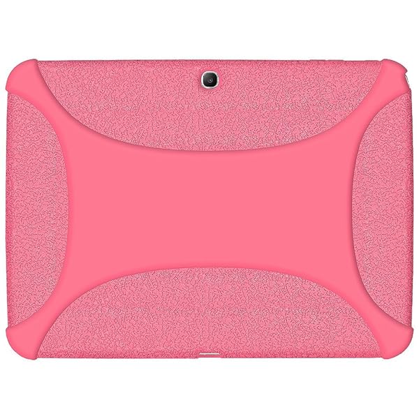 Amzer Rugged Silicone Jelly Skin Case for Samsung Galaxy Tab 3 & 4 - Durable Protection for 10.1