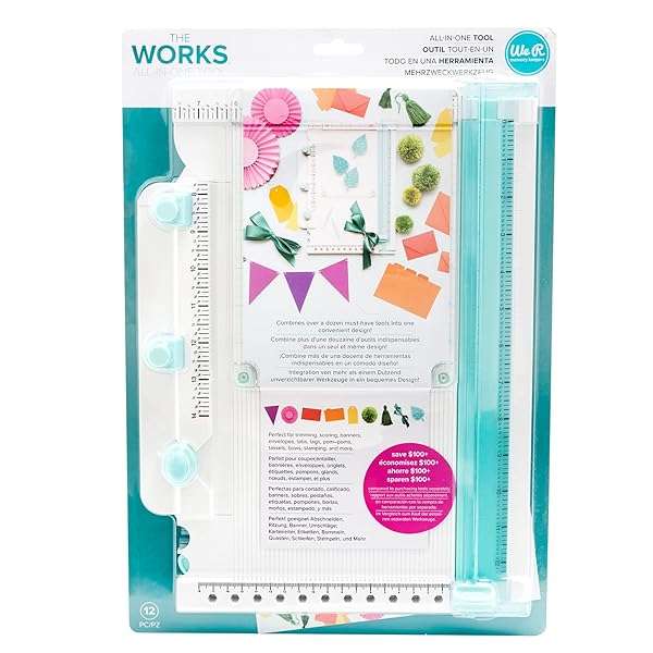 We R Memory Keepers All-in-One Scrapbooking Tool by We R Memory Keepers: Trimmer, Scoring Board & More for Creative Projects - View 3 of 10
