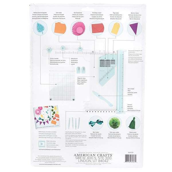 We R Memory Keepers All-in-One Scrapbooking Tool by We R Memory Keepers: Trimmer, Scoring Board & More for Creative Projects - View 4 of 10