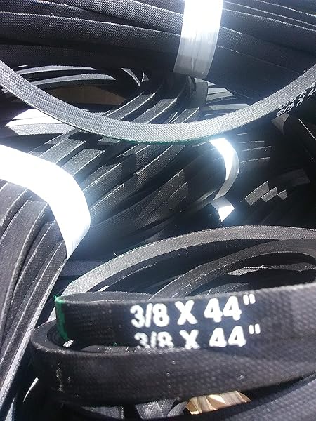 D&D PowerDrive "Buy D&D PowerDrive 3L440 V Belt - Durable 3/8" x 44" Rubber Belt for Optimal Performance"