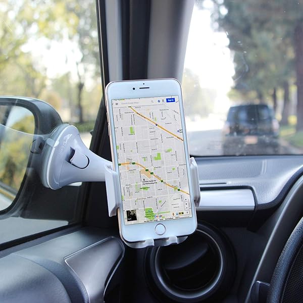 Cellet Cellet Windshield Car Phone Holder: Best Dashboard Mount for iPhones & Android Smartphones - View 5 of 10