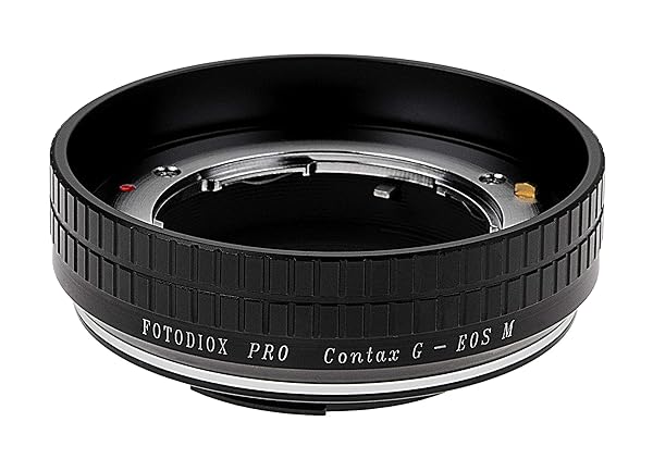 Fotodiox Pro Lens Mount Adapter: Contax G to EOS M EF-M Camera Compatibility