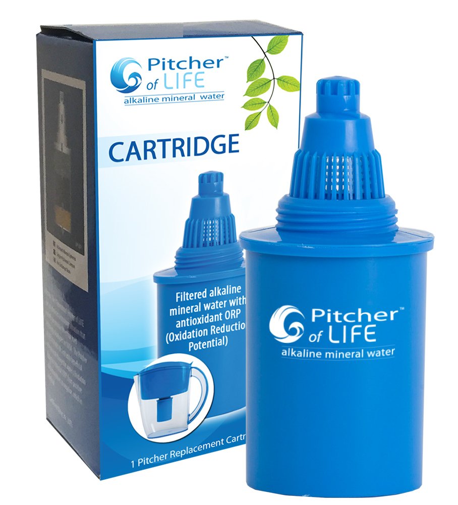 Life Ionizer Pitcher of Life Alkaline Water Pitcher 2nd Generation Replacement Filter for Clean Healthy Water