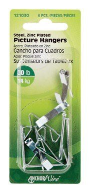 Hillman Buy Hillman Picture Hanger 30 Lb Carded - Durable Wall Hanging Solution for Art & Frames