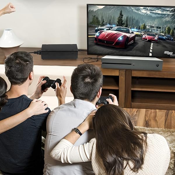 OSTENT OSTENT US AC Adapter Charger for Xbox 360 E Console - Power Supply Cable Cord - View 8 of 8