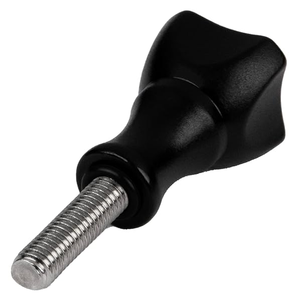 Fotodiox GoTough 25mm Black Metal Thumbscrew for GoPro HERO3 to HERO7 - Durable 2-Prong Mounting Solution - View 3 of 3
