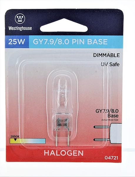 Westinghouse Buy Westinghouse 25W Halogen JCD T4 Gy7.9 Lamp - Clear, 1-11/16 In. | Fast Shipping!