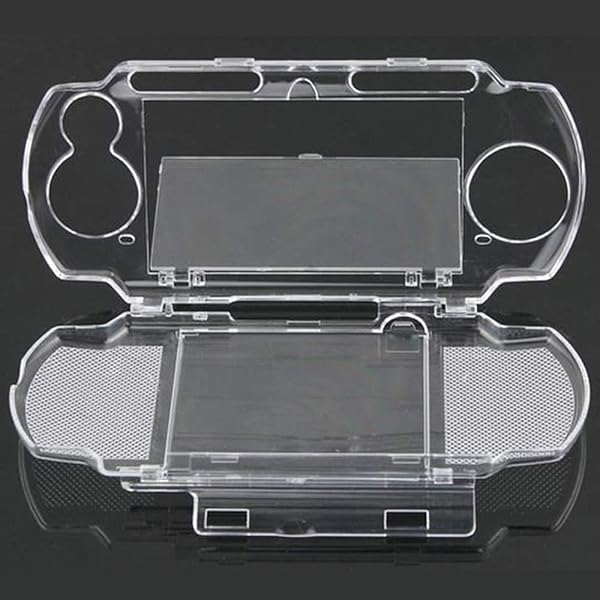 OSTENT OSTENT Clear Crystal Hard Case for Sony PSP 2000/3000 - Durable Travel Protector Shell - View 6 of 8