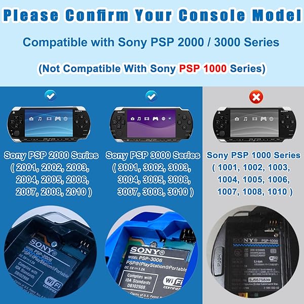 OSTENT OSTENT Clear Crystal Hard Case for Sony PSP 2000/3000 - Durable Travel Protector Shell - View 8 of 8