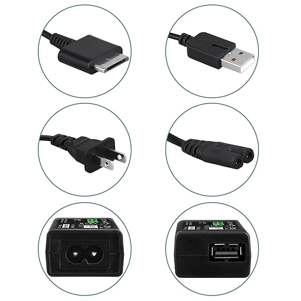 OSTENT OSTENT US AC Adapter for Sony PSP GO - Power Wall Charger Cable for PSP-N1000 Console - View 9 of 9