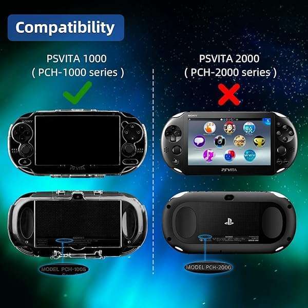 OSTENT OSTENT Clear Crystal Hard Case for Sony PS Vita 1000 - Durable Protective Cover - View 8 of 8
