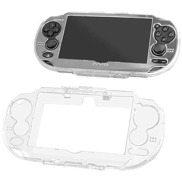 OSTENT OSTENT Clear Crystal Hard Case for Sony PS Vita 1000 - Durable Protective Cover