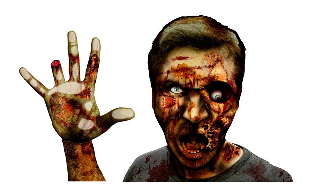 FanWraps FanWraps Zombie Window Buddies Gory Gary Car Decal for Unique Vehicle Decoration