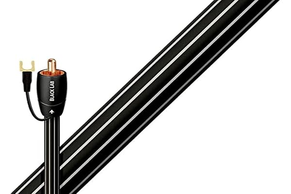 AudioQuest AudioQuest Black Lab 6.56 ft RCA Male to Male Subwoofer Cable - High-Quality Audio Connection - View 2 of 2