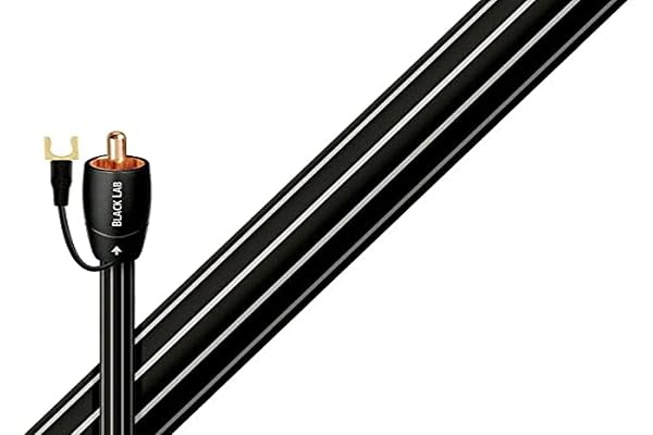 AudioQuest AudioQuest 8m Black Lab RCA Audio Cable - High-Quality Copper RCA Cables for Superior Sound - View 2 of 2