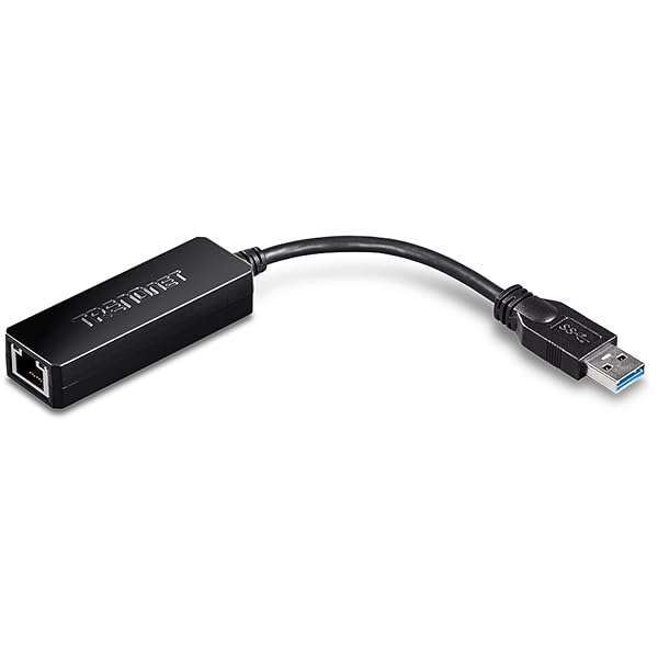 TRENDnet TRENDnet USB 3.0 to Gigabit Ethernet Adapter - 2Gbps Speeds, USB-A, Windows Compatible, Compact & Powerful - View 3 of 7