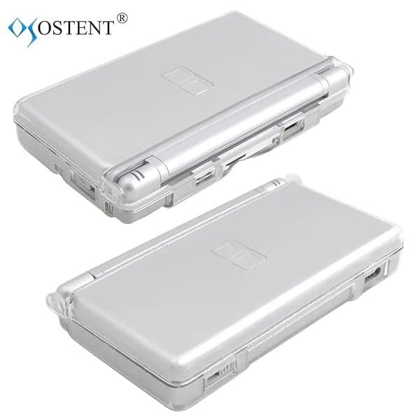 OSTENT OSTENT Clear Hard Crystal Case for Nintendo DSL NDS Lite - Durable Protection & Stylish Design - View 3 of 8