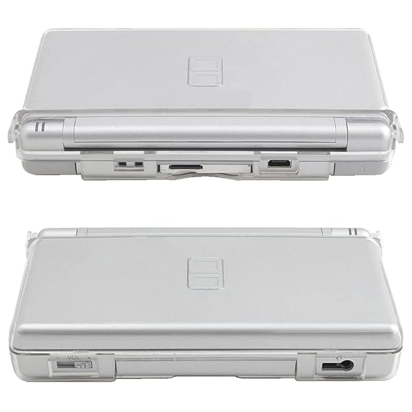OSTENT OSTENT Clear Hard Crystal Case for Nintendo DSL NDS Lite - Durable Protection & Stylish Design - View 4 of 8