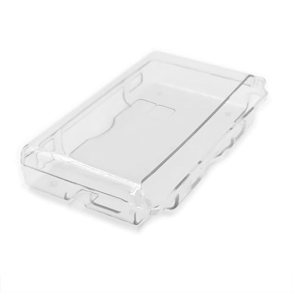 OSTENT OSTENT Clear Hard Crystal Case for Nintendo DSL NDS Lite - Durable Protection & Stylish Design