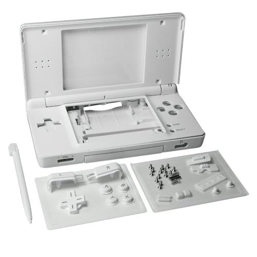 OSTENT OSTENT White Housing Shell Case Kit for Nintendo DS Lite NDSL - Full Repair Parts Replacement - View 3 of 8