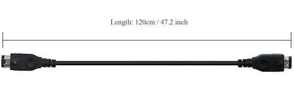 OSTENT OSTENT 2 Player Link Cable for Nintendo Gameboy Advance GBA SP - Connect & Play Together! - View 7 of 8